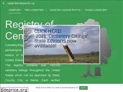 Sites similar to cemeteryregistry.us
