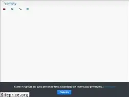 Sites similar to cemety.lv
