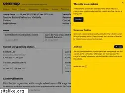 Sites similar to cemmap.ac.uk