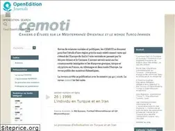 Sites similar to cemoti.revues.org