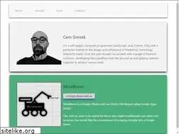 Sites similar to cemsimsek.com