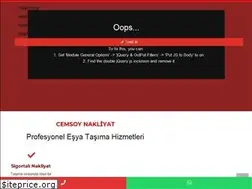 Sites similar to cemsoynakliyat.com