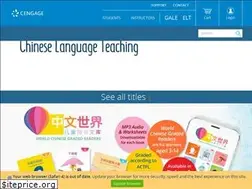 Sites similar to cengagechinese.com