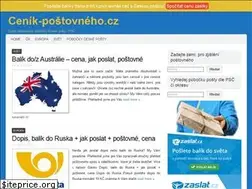Sites similar to cenik-postovneho.cz