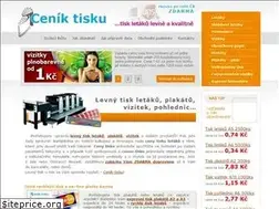 Sites similar to cenik-tisku.cz