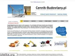 Sites similar to cennik-budowlany.pl