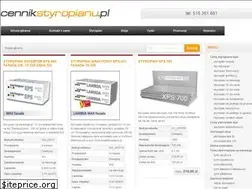 Sites similar to cennikstyropianu.pl