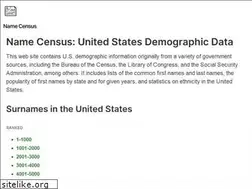 Sites similar to census2000.org