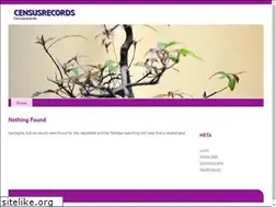 Sites similar to censusrecords.us