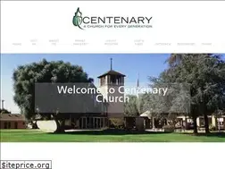 Sites similar to centenarychurch.net