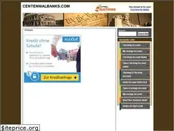 Sites similar to centennialbanks.com