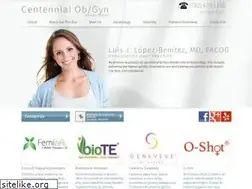 Sites similar to centennialobgyn.com