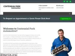 Sites similar to centennialparkauto.com.au