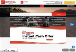 Sites similar to centennialtoyota.com