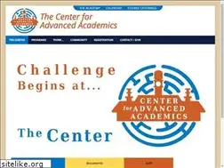 Sites similar to centerforadvancedacademics.com