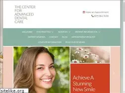 Sites similar to centerforadvanceddentalcare.com