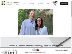 Sites similar to centerforadvanceddermatology.com