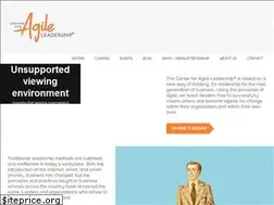 Sites similar to centerforagileleadership.com