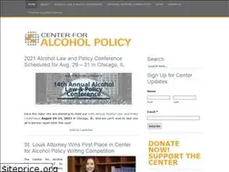 Sites similar to centerforalcoholpolicy.org