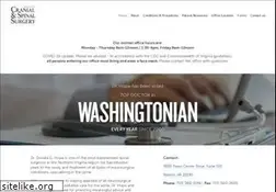 Sites similar to centerforcranialspinalsurgery.com