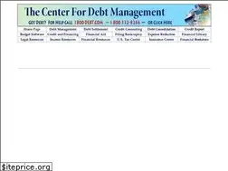 Sites similar to centerfordebtmanagement.com