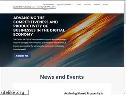 Sites similar to centerfordigitaltransformation.org