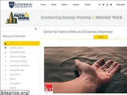 Sites similar to centerforfaithandwork.com