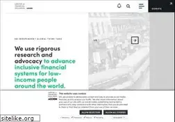 Sites similar to centerforfinancialinclusion.org