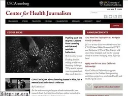 Sites similar to centerforhealthjournalism.org