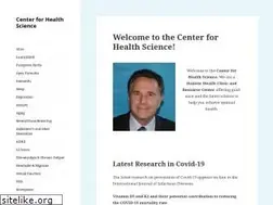 Sites similar to centerforhealthscience.com