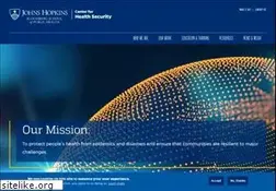 Sites similar to centerforhealthsecurity.org