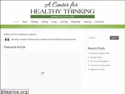 Sites similar to centerforhealthythinking.com