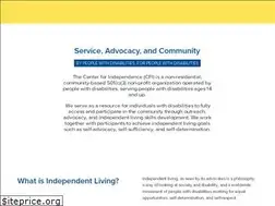 Sites similar to centerforindependence.org
