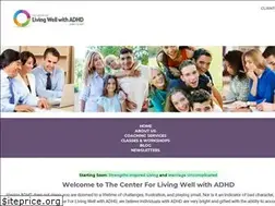 Sites similar to centerforlivingwellwithadhd.org