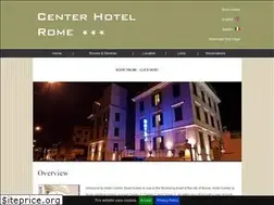 Sites similar to centerhotelrome.com