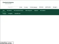 Sites similar to centerkvinnorna.se