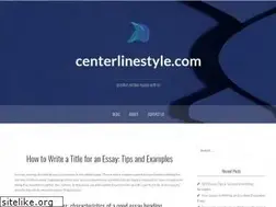 Sites similar to centerlinestyle.com