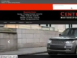 Sites similar to centermotorsports.com