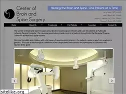 Sites similar to centerofbrainandspinesurgery.com