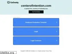 Sites similar to centerofintention.com