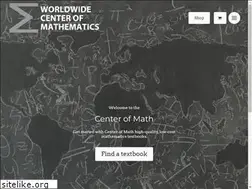 Sites similar to centerofmath.org