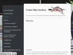 Sites similar to centershotarcheryky.com