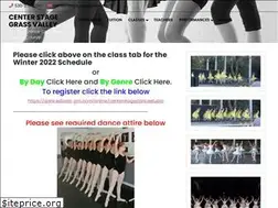 Sites similar to centerstagegrassvalley.org