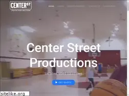 Sites similar to centerstreetproductions.com