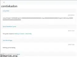 Sites similar to centixkadon.github.io