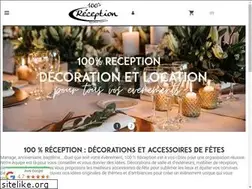 Sites similar to centpourcent-reception.com