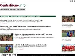 Sites similar to centrafrique.info