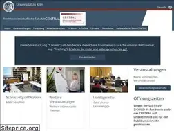 Sites similar to central.uni-koeln.de