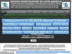 Sites similar to centralamericaninvestigations.com