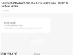 Sites similar to centralasianewswire.com